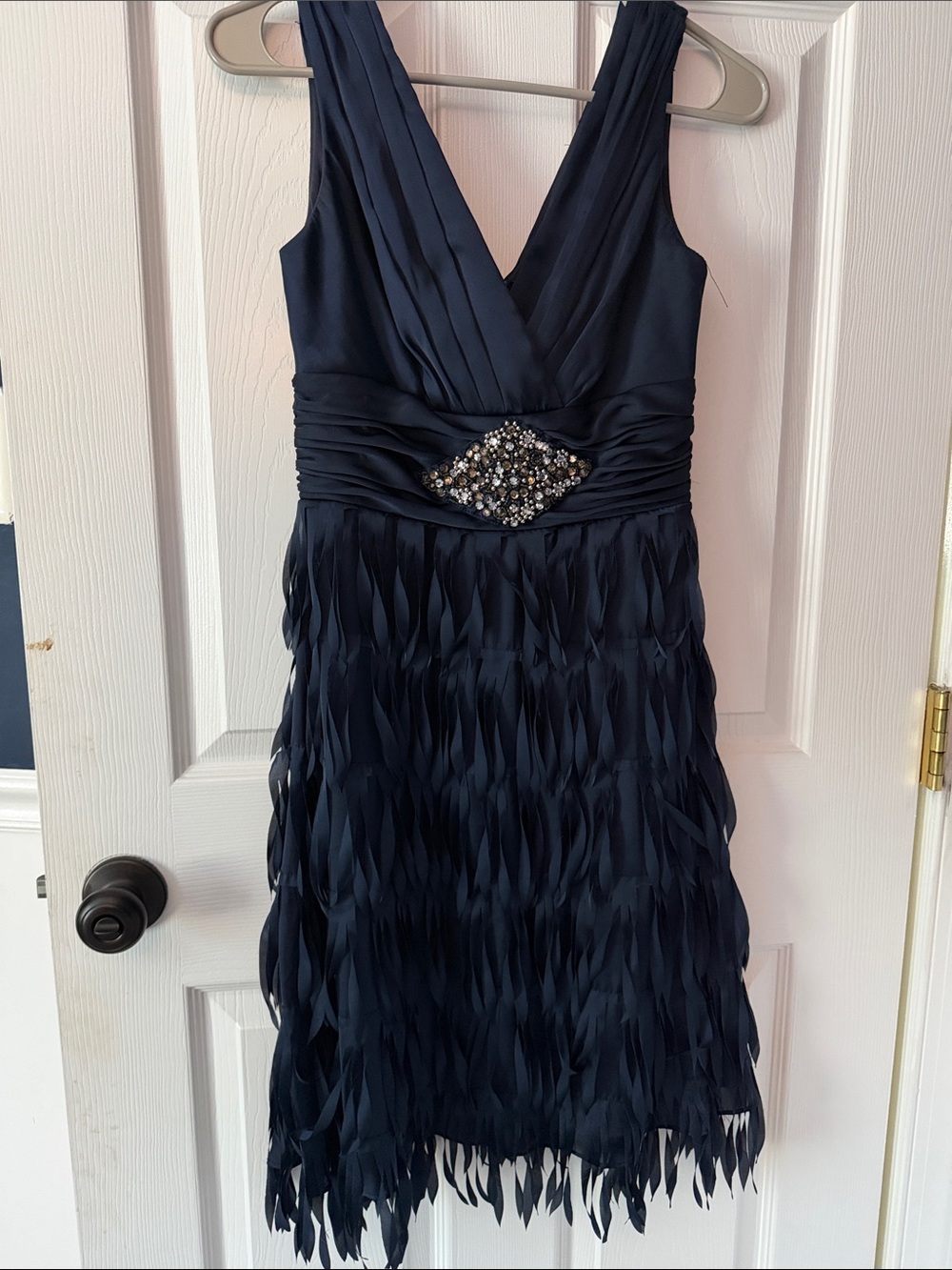 Embellished Waist Cocktail Dress